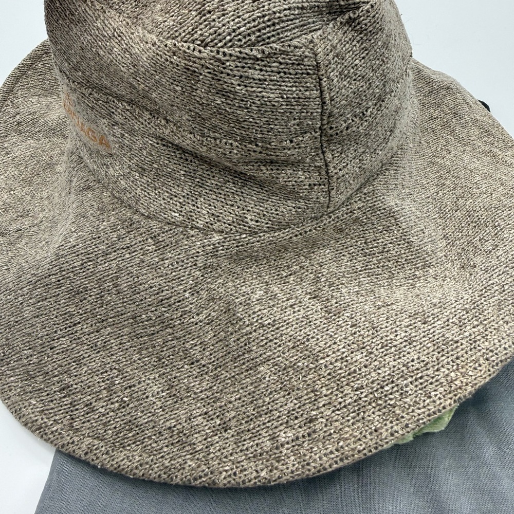 Balenciaga BB Logo Wide‑Brim Bucket Hat – Grey Melange with Dust Bag - Picture 4 of 9